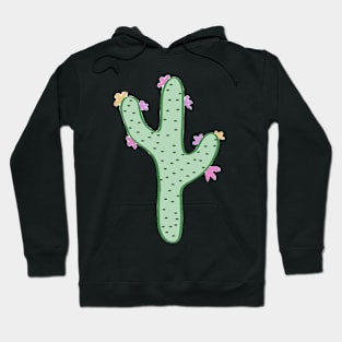 A Flowery Cacti Hoodie